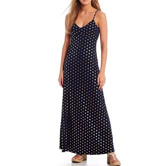 Michael Kors Dresses & Skirts - MICHAEL Michael Kors Medallion foil print maxi dress medium